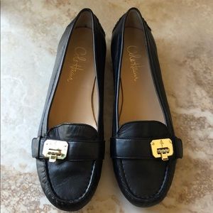 Cole Han Black Loafers